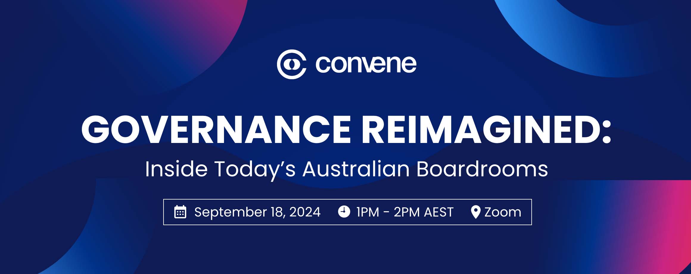Convene Governance Reimagined Convene Governance Reimagined